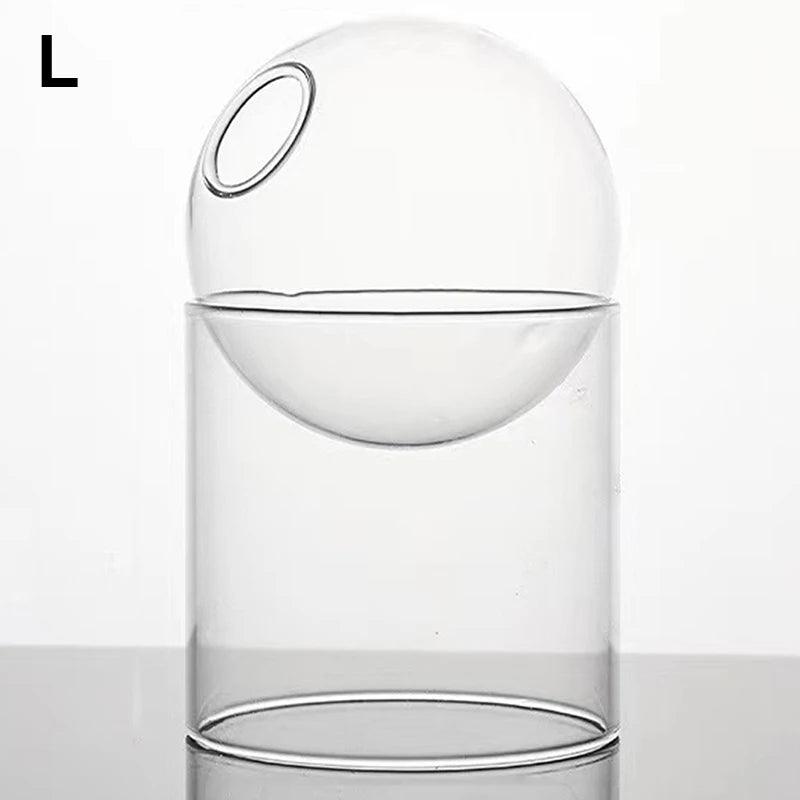 Orbis Glass Vase - Onyx Decor