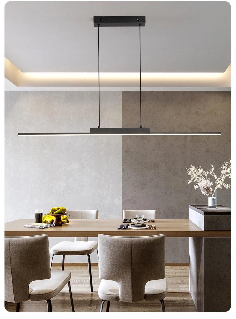 Asher - Modern LED Chandelier - Onyx Decor