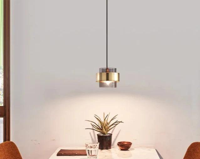 Lena Glass Pendant Light - Onyx Decor