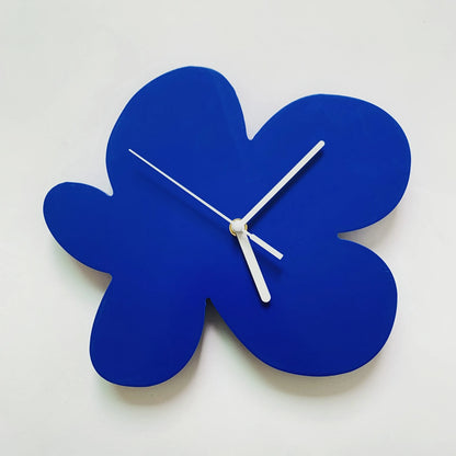 Lila Floral Wall Clock - Onyx Decor