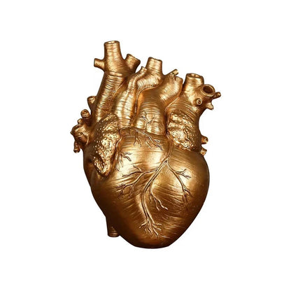 Vitalis Heart Table Vase - Onyx Decor