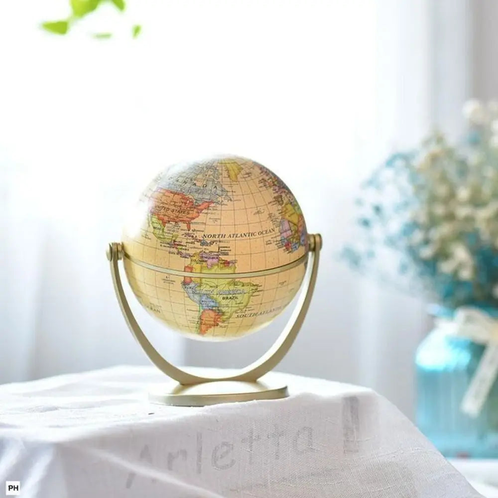 Orion Mini Globe Decorative Sculpture - Onyx Decor
