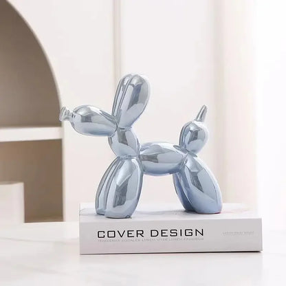 Milo Nordic Balloon Dog Sculpture - Onyx Decor
