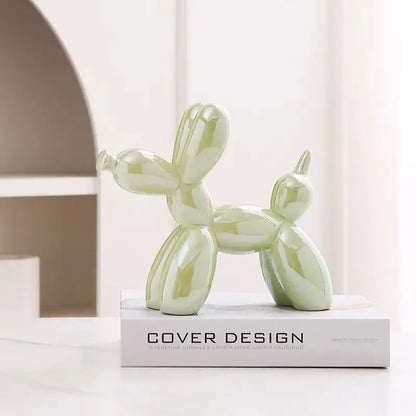 Milo Nordic Balloon Dog Sculpture - Onyx Decor