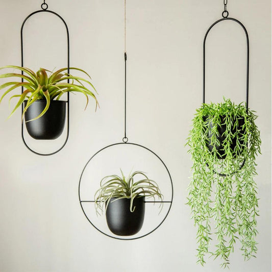 Vienna Modern Hanging Planter - Onyx Decor