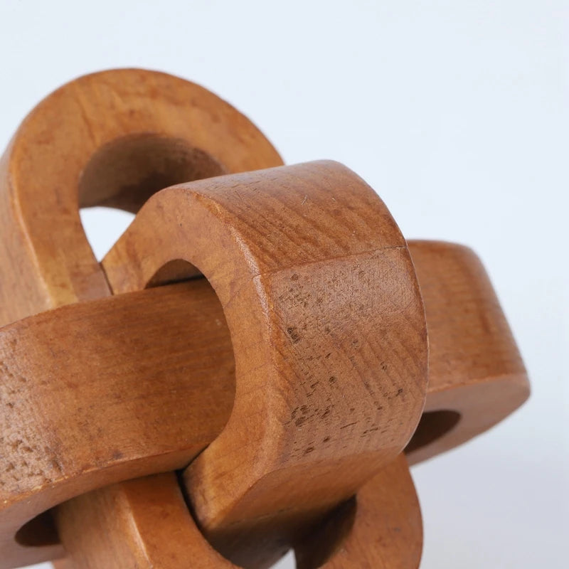 Avery Hand-Carved Knot Sculpture - Onyx Decor