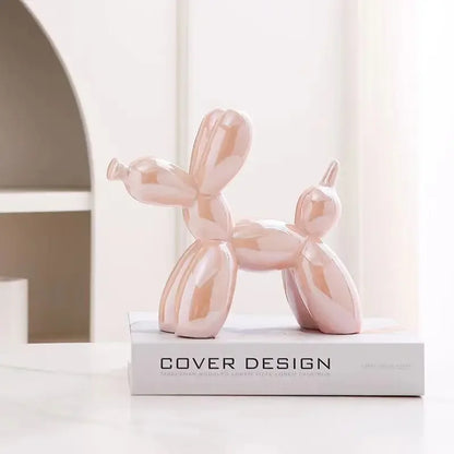 Milo Nordic Balloon Dog Sculpture - Onyx Decor