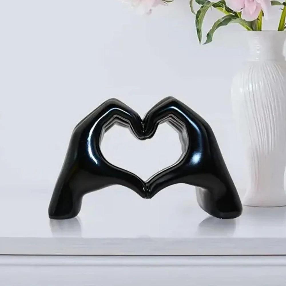 Sofia Heart Sculpture - Onyx Decor