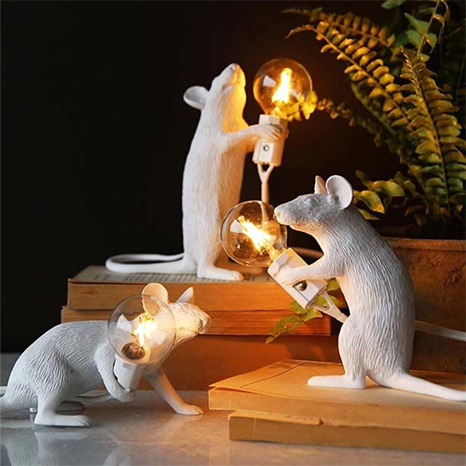 Luca Nordic LED Mice Lamp - Onyx Decor