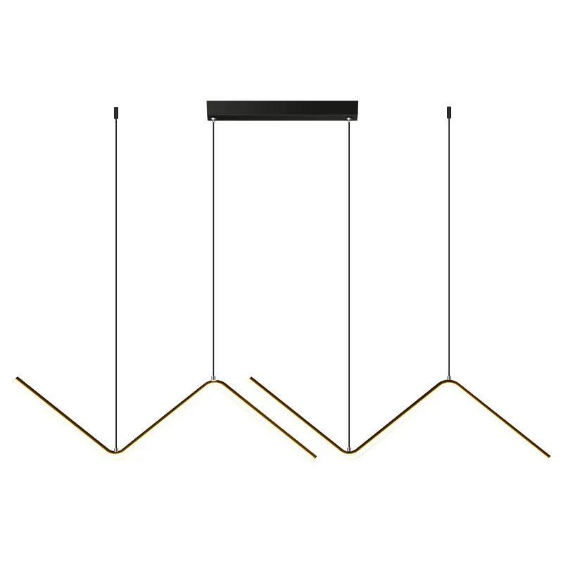 Elliot - Modern Linear Chandelier - Onyx Decor