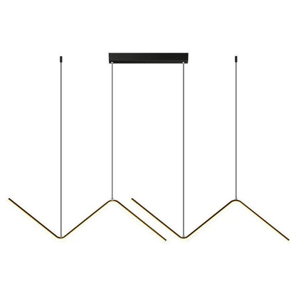 Elliot - Modern Linear Chandelier - Onyx Decor