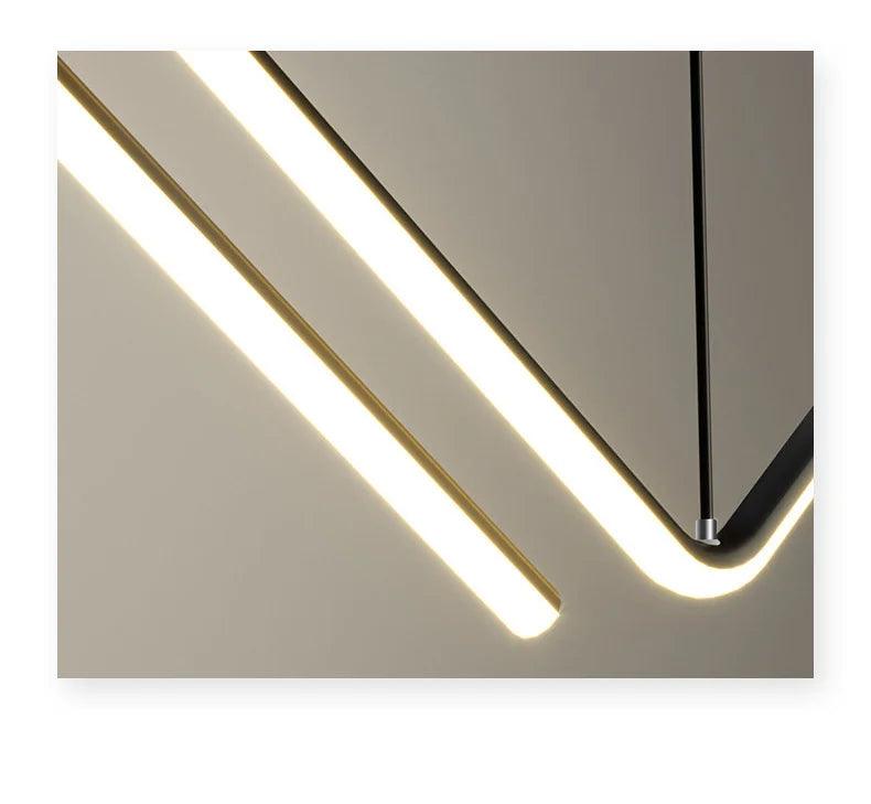 Elliot - Modern Linear Chandelier - Onyx Decor