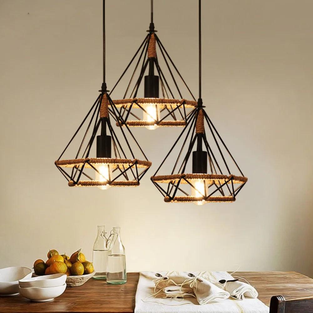 Lennox – Industrial Loft Pendant Lamp - Onyx Decor