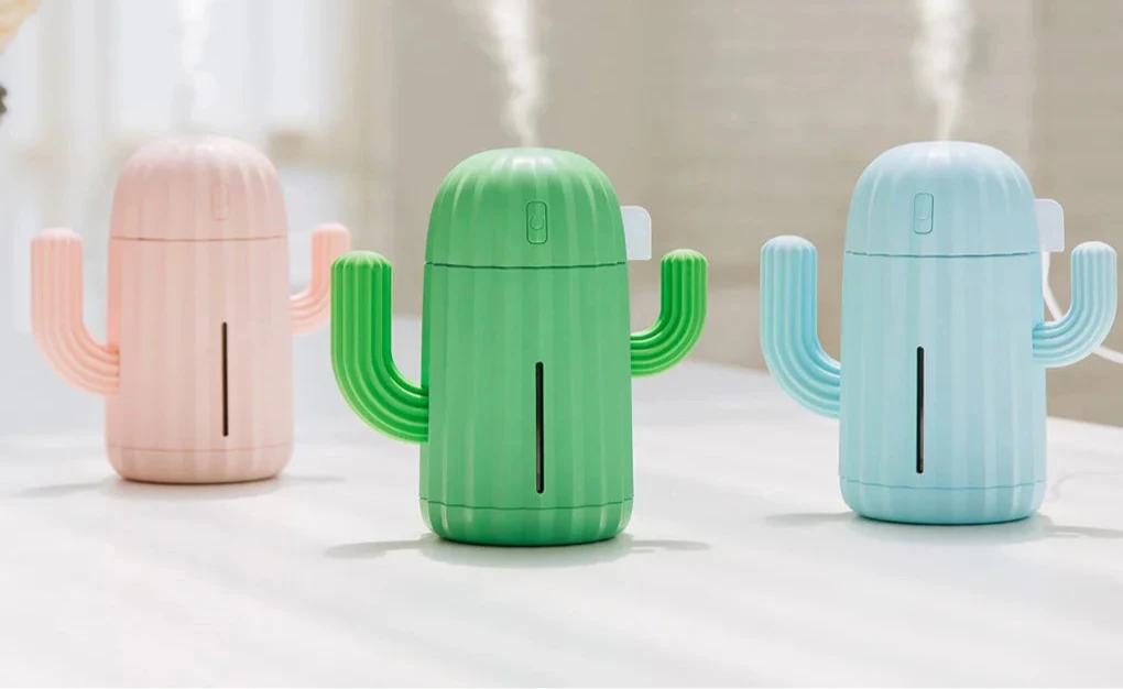 Cactus Rechargeable Aromatherapy Humidifier - Onyx Decor