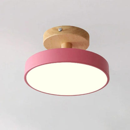 Macaron - Retro Flush Mount Ceiling Light - Onyx Decor