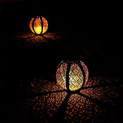 Vega - Solar Powered Outdoor Lantern - Onyx Decor