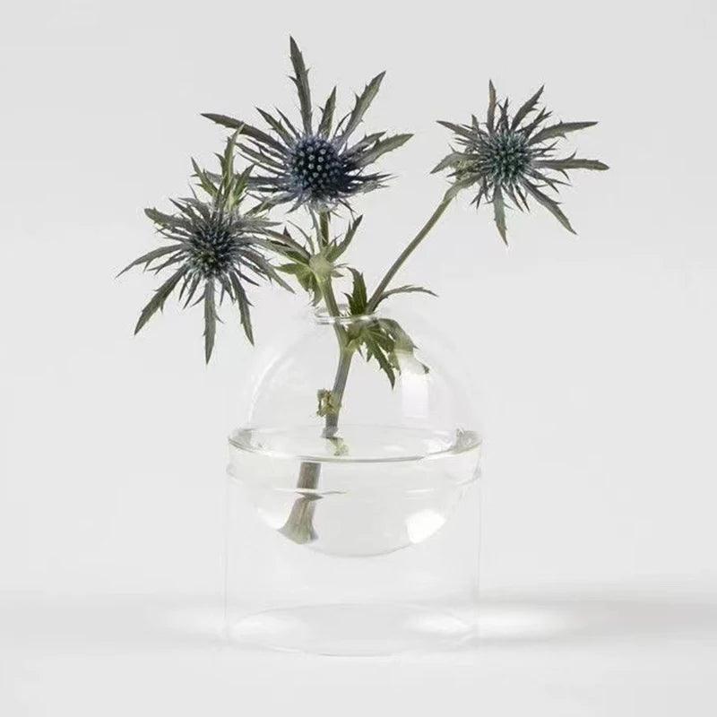 Orbis Glass Vase - Onyx Decor