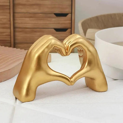 Sofia Heart Sculpture - Onyx Decor