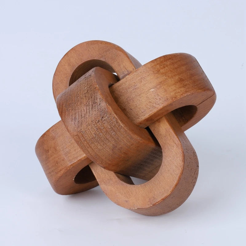 Avery Hand-Carved Knot Sculpture - Onyx Decor