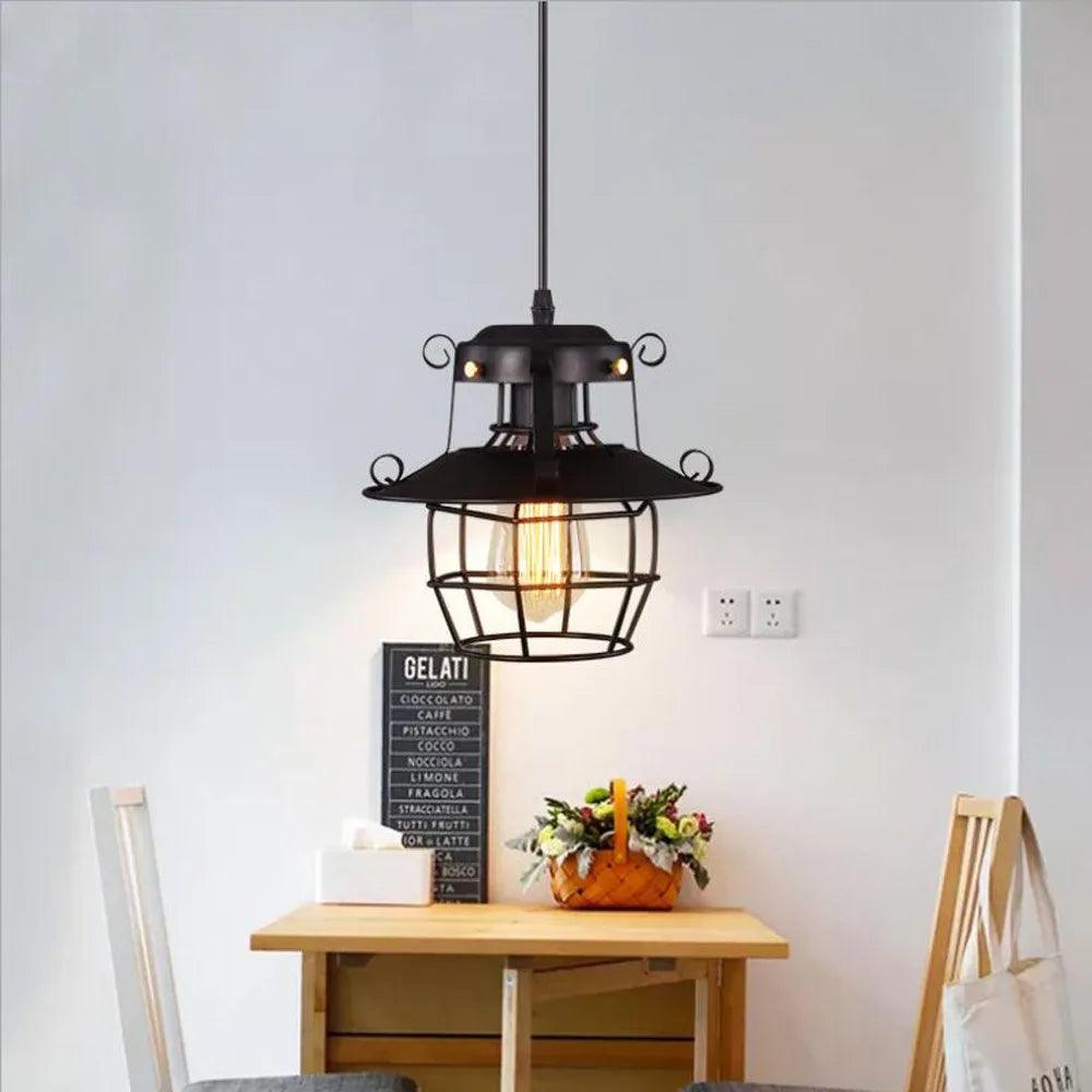 Maverick - Industrial Pendant Lamp - Onyx Decor