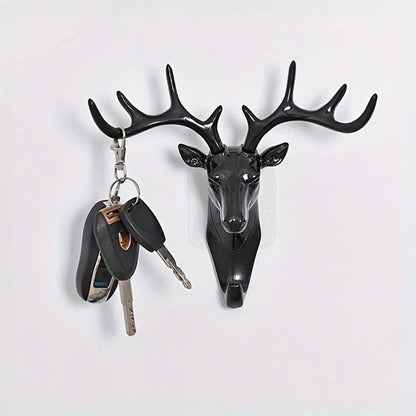 Stag Horn Wall Hook - Onyx Decor