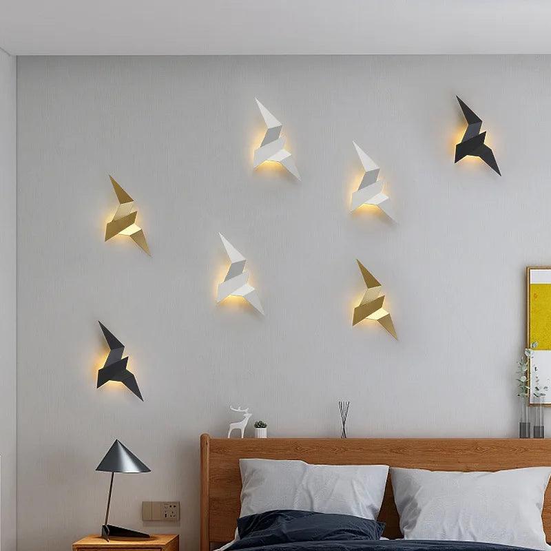 Aviary Modern Wall Light - Onyx Decor