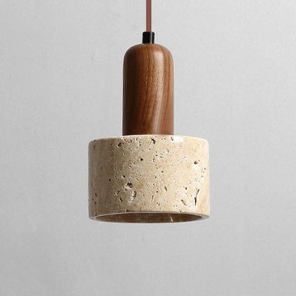 Elysian Travertine Pendant Light - Onyx Decor