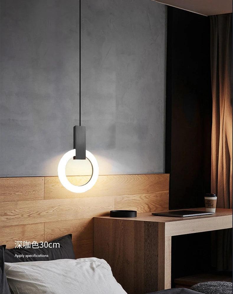 Circa LED Nordic Pendant Light - Onyx Decor