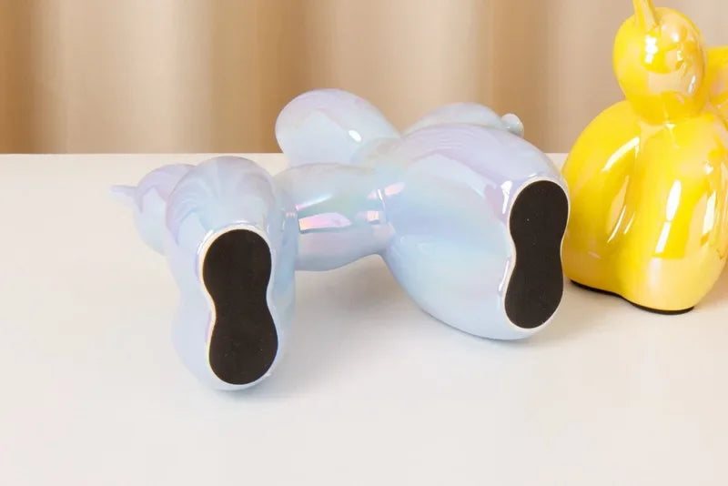 Milo Nordic Balloon Dog Sculpture - Onyx Decor