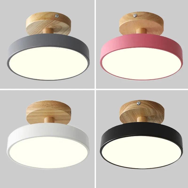 Macaron - Retro Flush Mount Ceiling Light - Onyx Decor