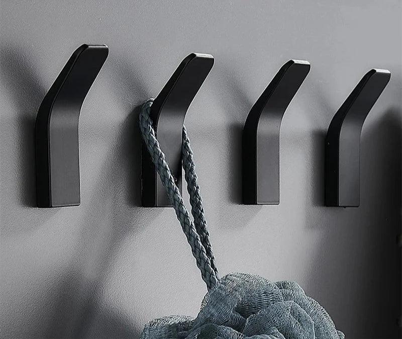 Hudson No-Drill Wall Hooks - Onyx Decor