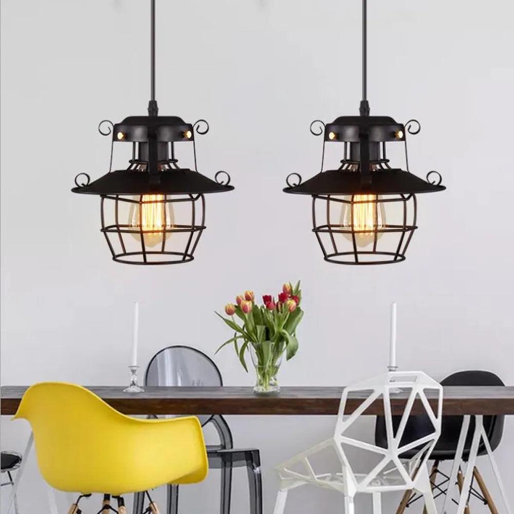 Maverick - Industrial Pendant Lamp - Onyx Decor