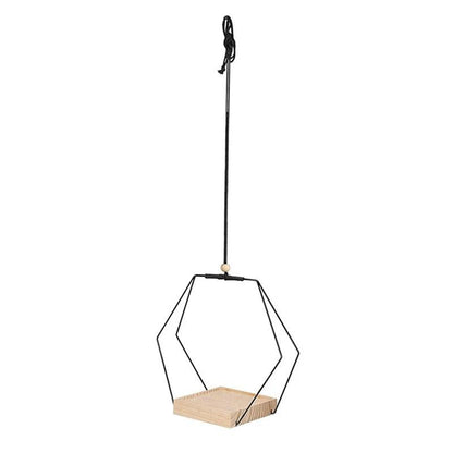 Manhattan Metal Hanging Planter - Onyx Decor