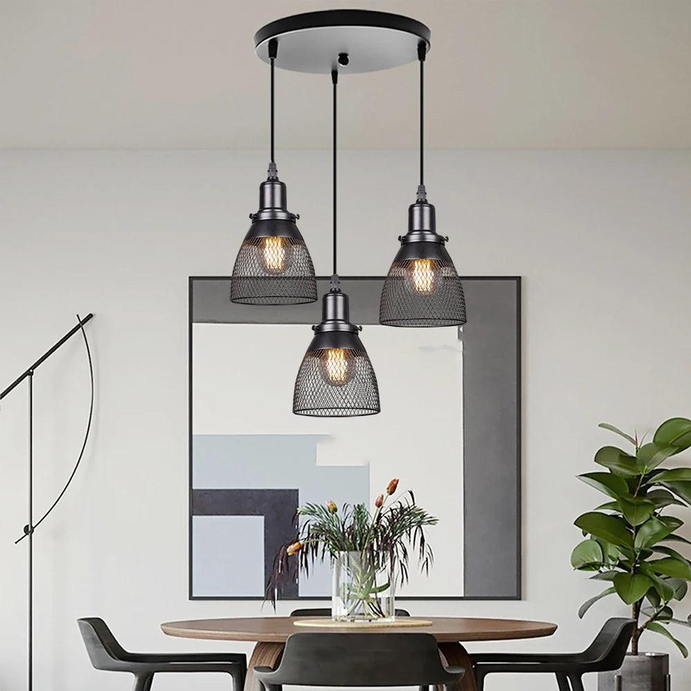 Ember - Farmhouse Kitchen Chandelier - Onyx Decor