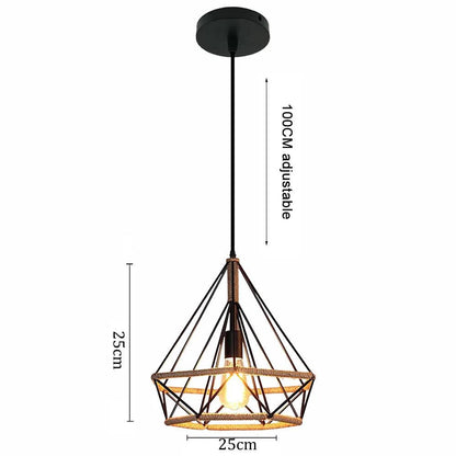 Lennox – Industrial Loft Pendant Lamp - Onyx Decor