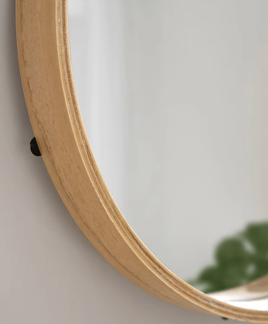 Verona Round Hanging Mirror - Onyx Decor