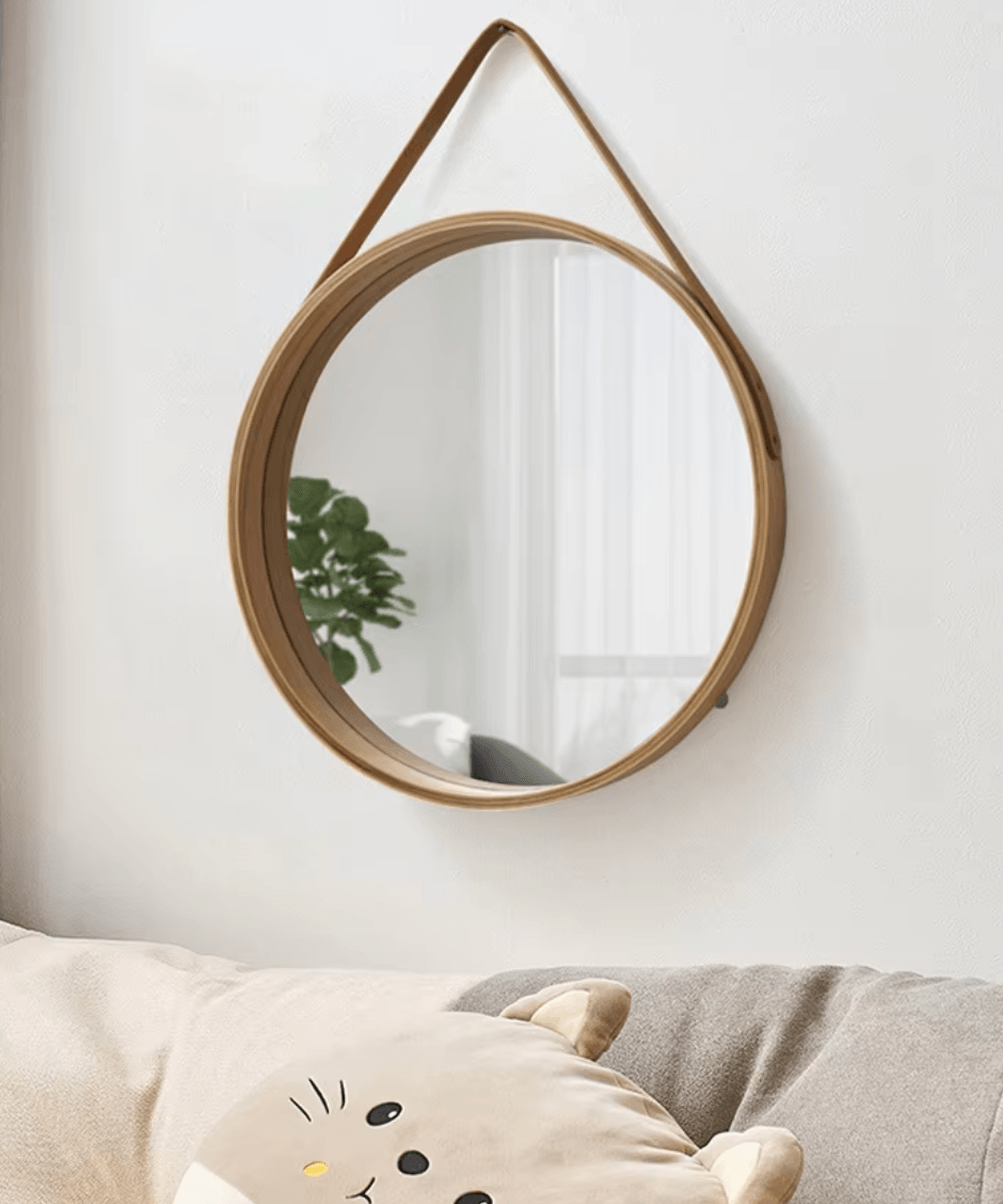 Verona Round Hanging Mirror - Onyx Decor