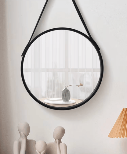 Verona Round Hanging Mirror - Onyx Decor