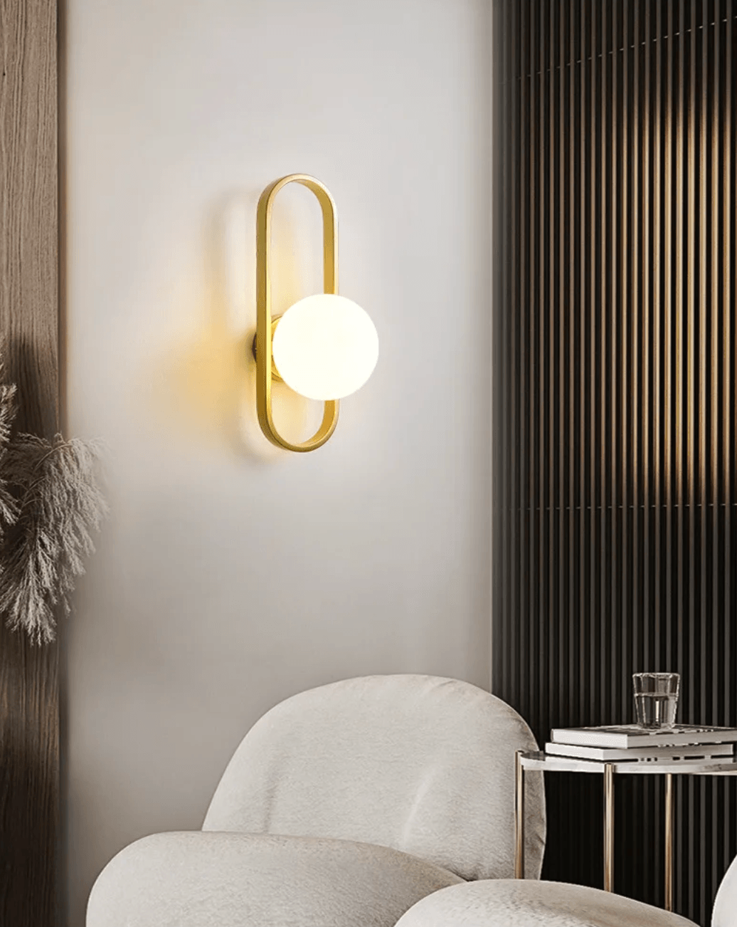 Theo Oval Wall Light - Onyx Decor