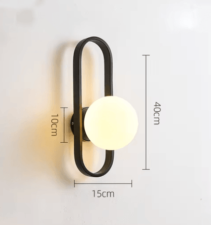 Theo Oval Wall Light - Onyx Decor