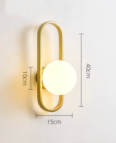 Theo Oval Wall Light - Onyx Decor