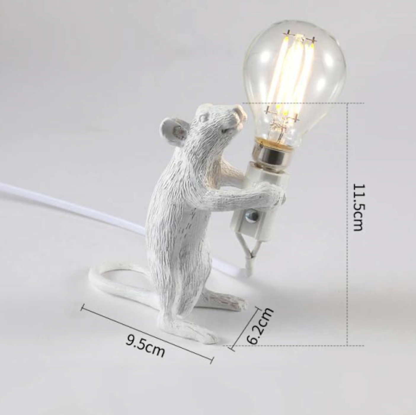 Luca Nordic LED Mice Lamp - Onyx Decor