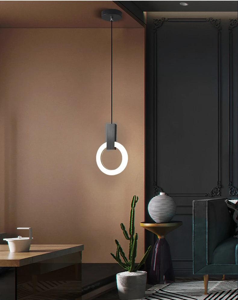 Circa LED Nordic Pendant Light - Onyx Decor