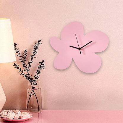 Lila Floral Wall Clock - Onyx Decor