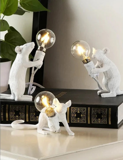 Luca Nordic LED Mice Lamp - Onyx Decor