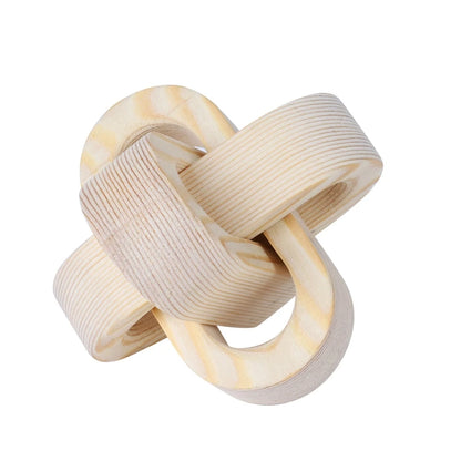 Avery Hand-Carved Knot Sculpture - Onyx Decor