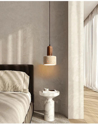 Elysian Travertine Pendant Light - Onyx Decor