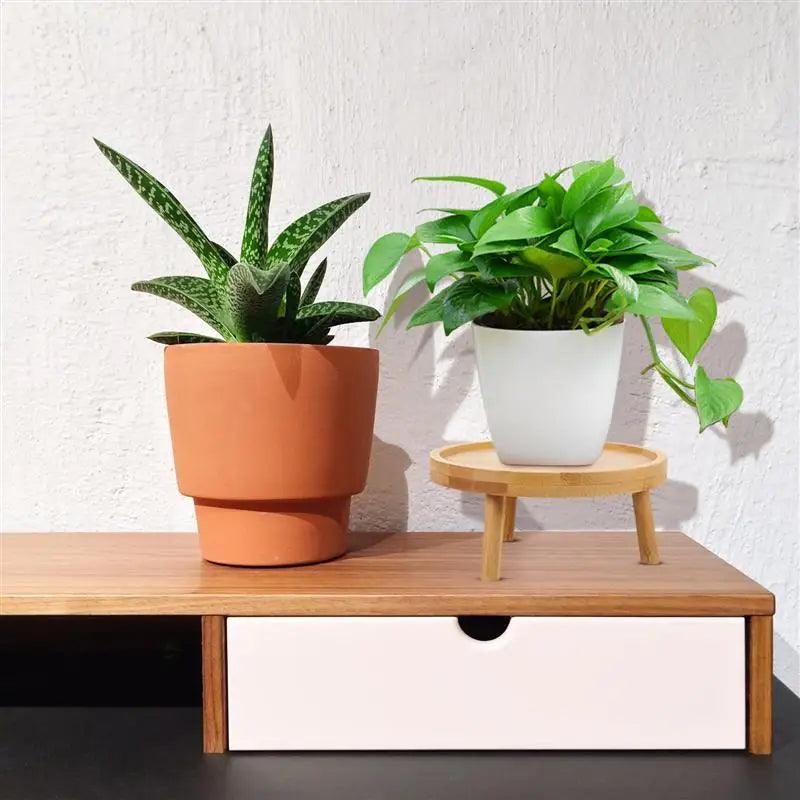 Ella Modern Wood Plant Stand - Onyx Decor