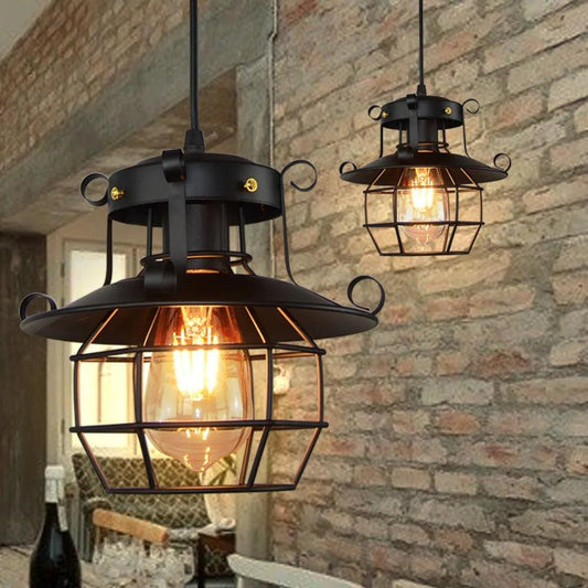 Maverick - Industrial Pendant Lamp - Onyx Decor