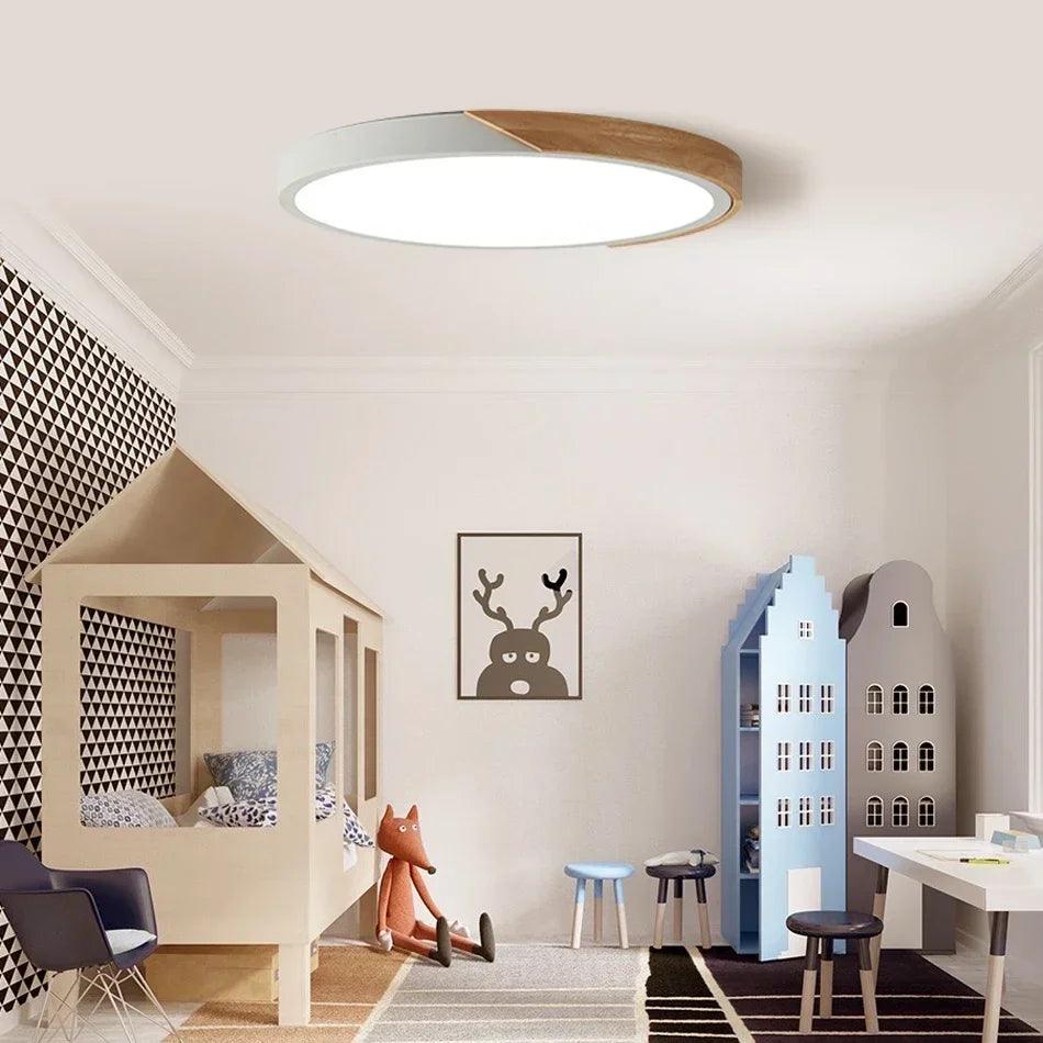 Linden - Modern Flush Mount Ceiling Light - Onyx Decor